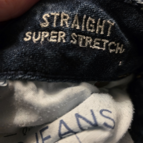 American Eagle Straight Super Stretch Jeans. Sz 14 Regular. Never Worn. No Tags. - Picture 4 of 8